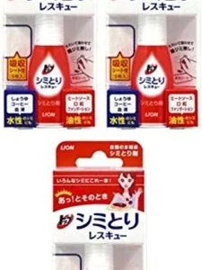 LION Top Stain Remover Rescue Pen (Shimitori) 17ml × 3 from japan
