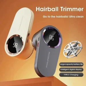 Portable Electric Lint Remover with LED Display USB Rechargeable Shaver Sweater