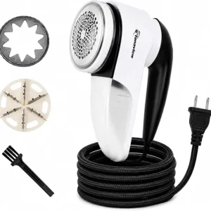 Power Corded Electric Fabric Shaver | No Battery, Pilling & Fuzz Remover